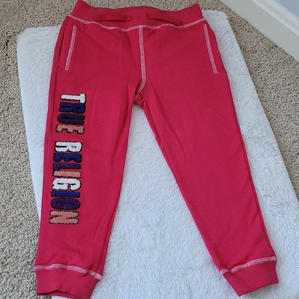 True Religion toddler sweats size 3T